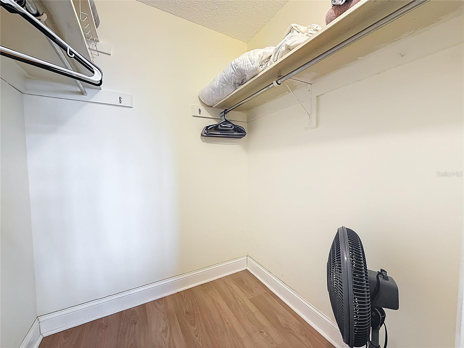 Walk-in closet in your primary bedroom - offers lots of space which is always a plus!