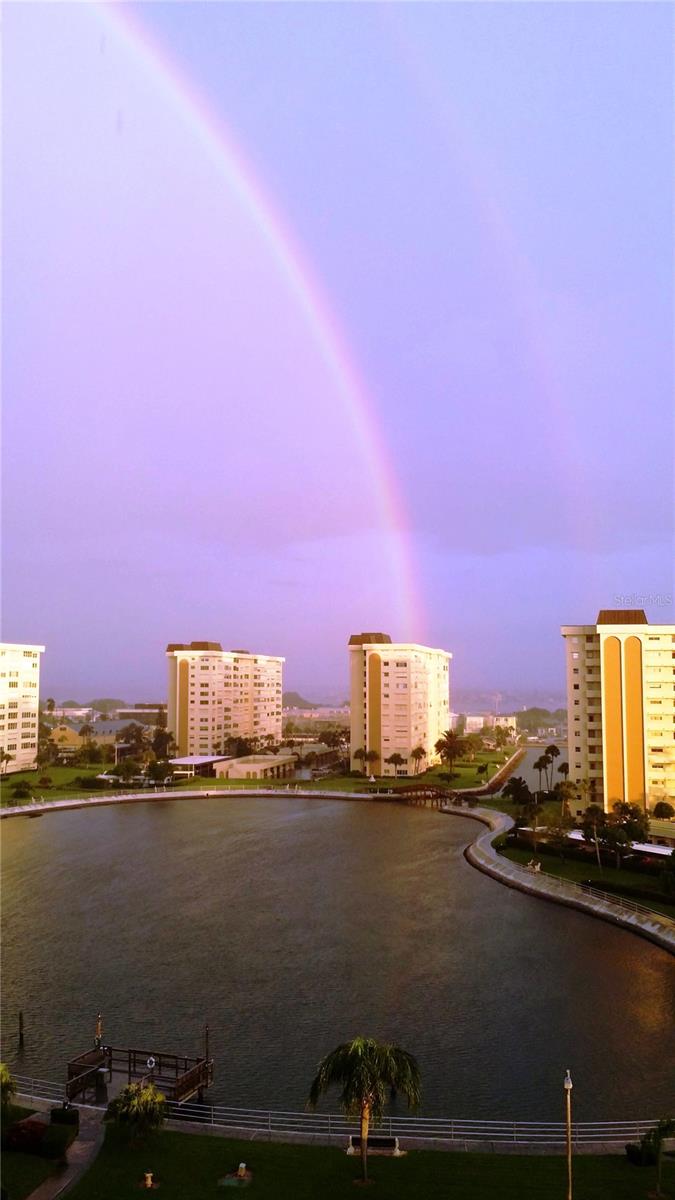 Rainbow at Sea Towers