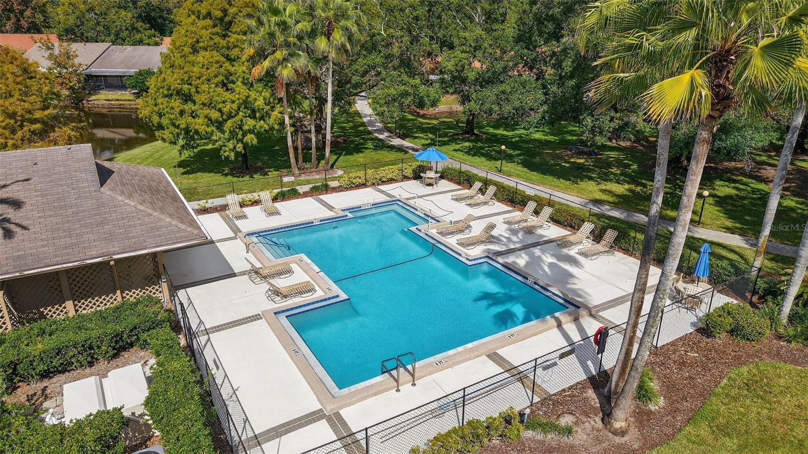 Community pook, heated and recently renovated.