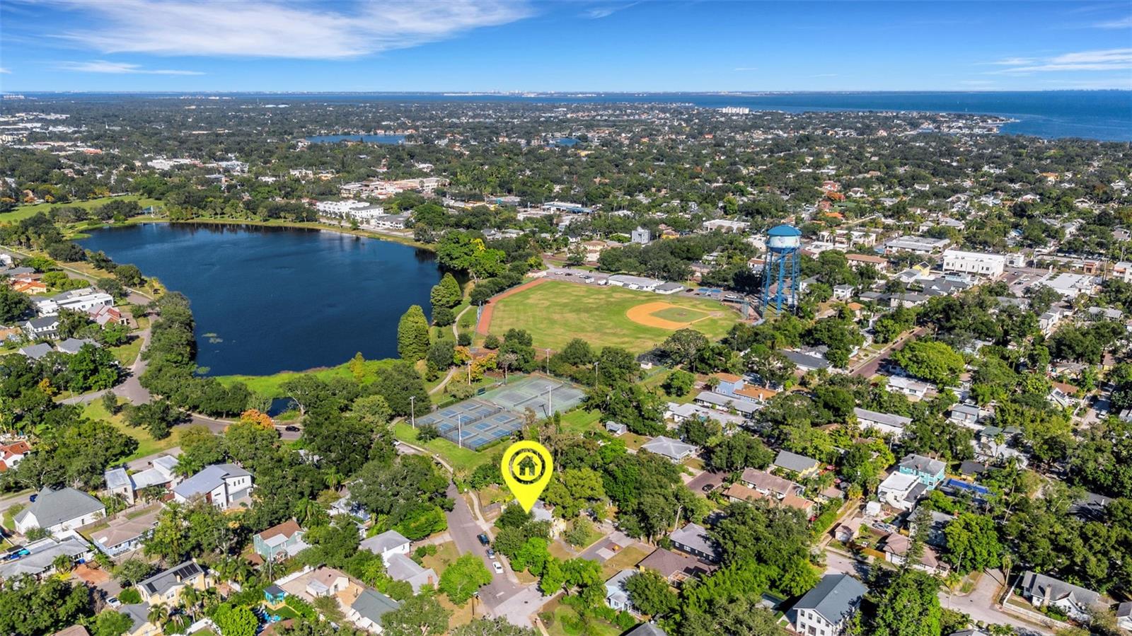 Next door to Crescent Lake