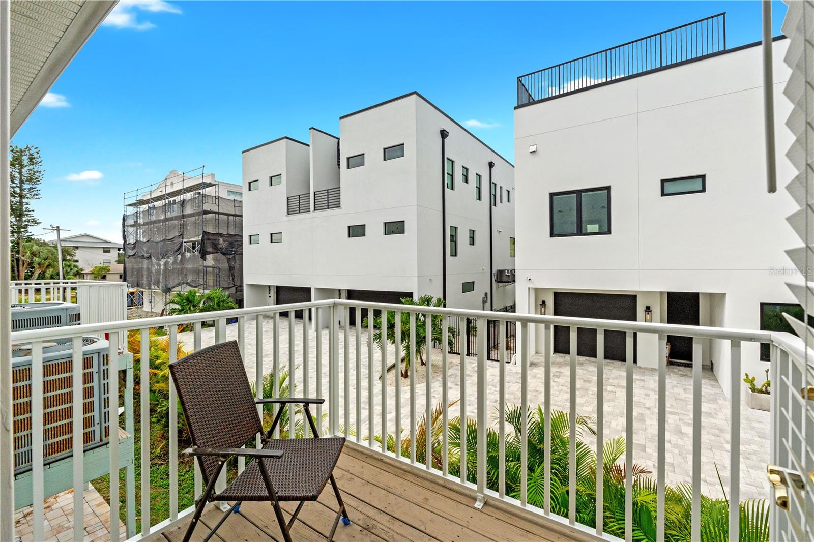 Balcony off main floor bedroom