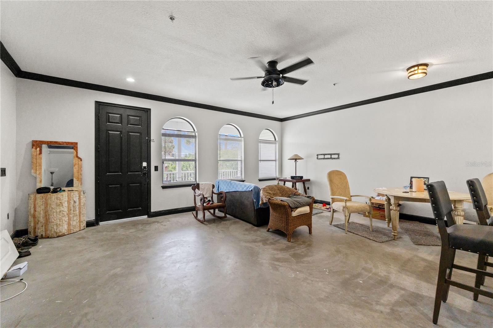 Picture of living room in current condition