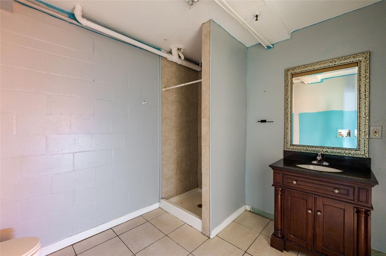 Picture of downstairs suite from prior to storm