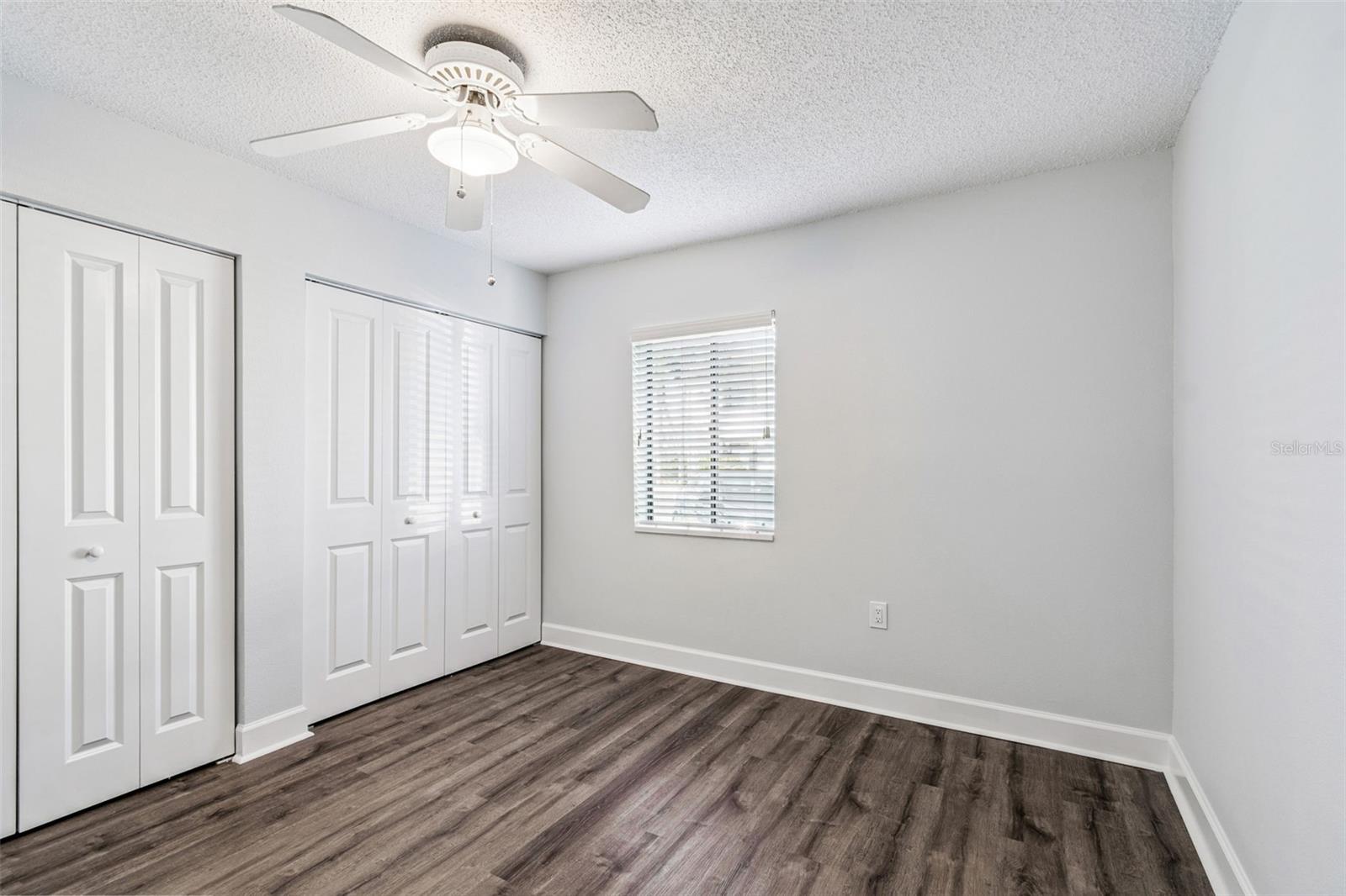 Guest Bedroom w/Double Closets