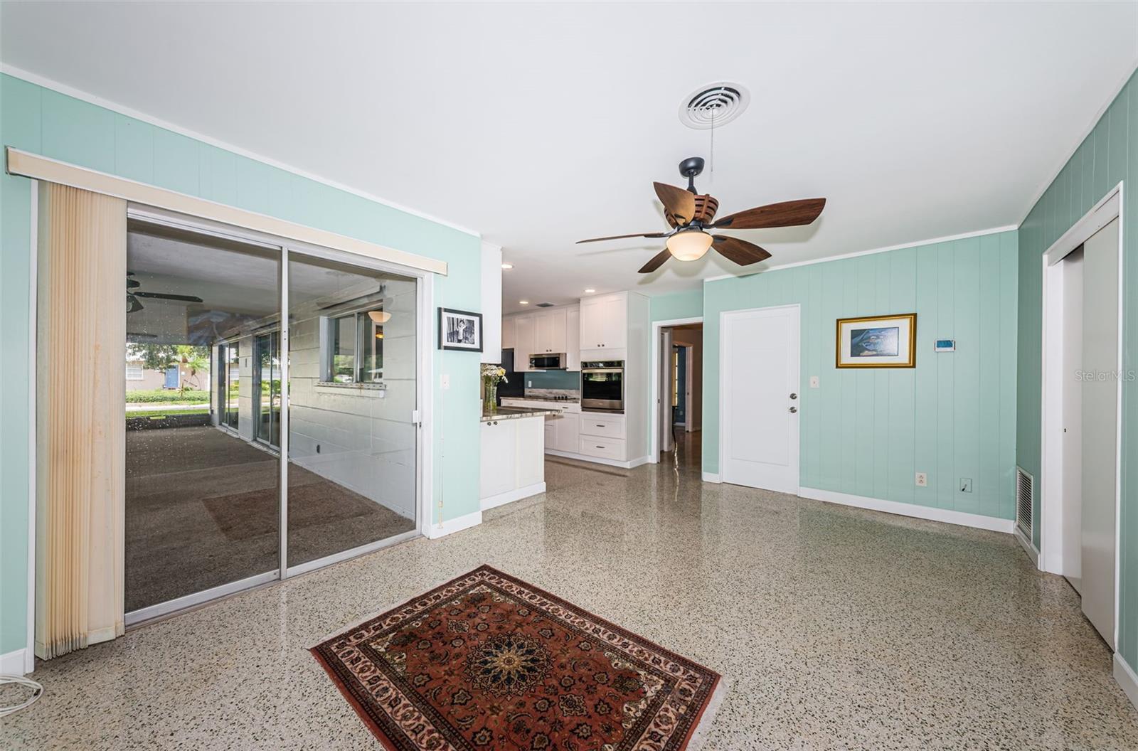 Family room just off of kitchen.