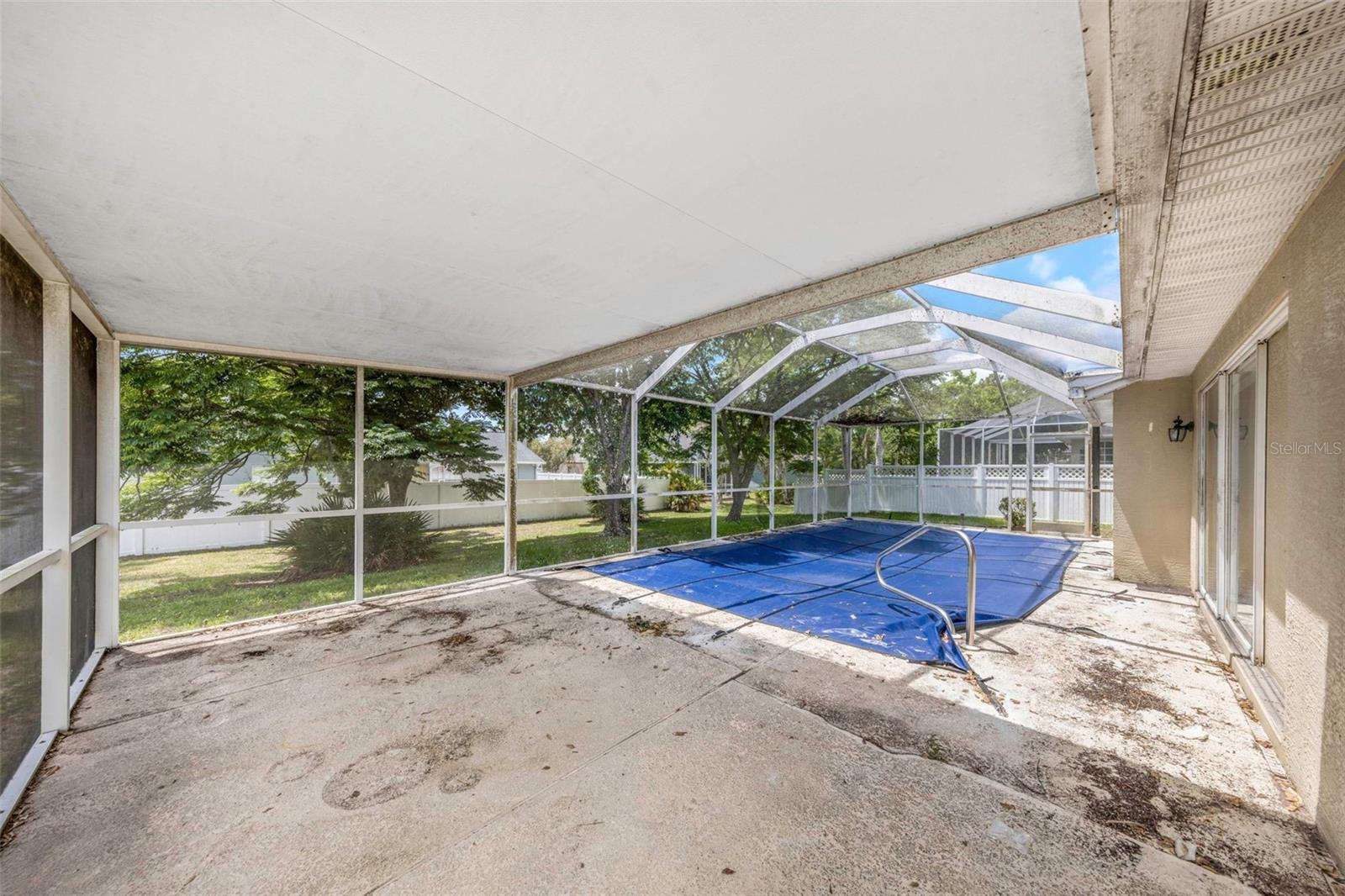Rear Patio