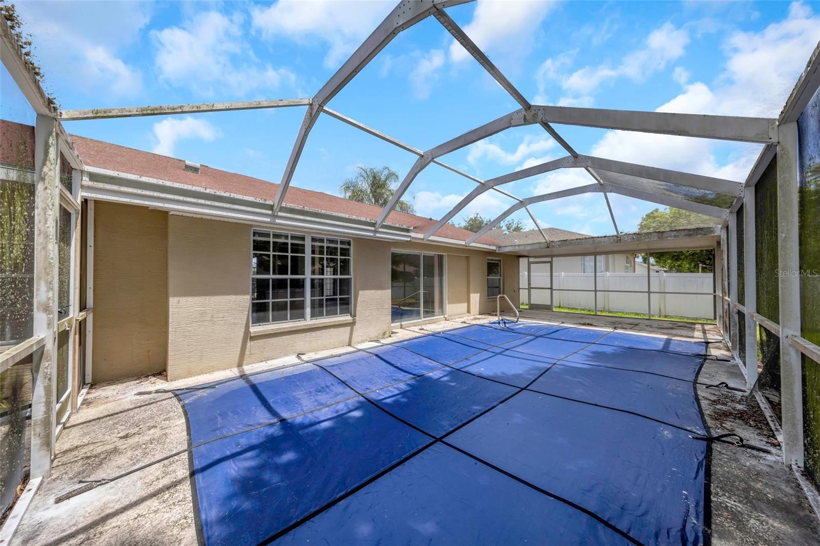 Rear Patio - Reverse View