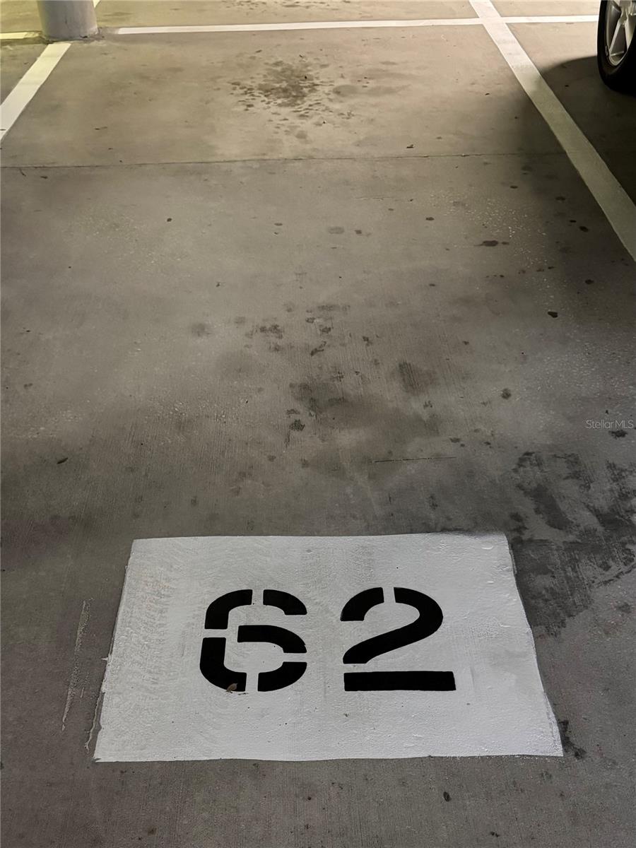 Assigned parking space