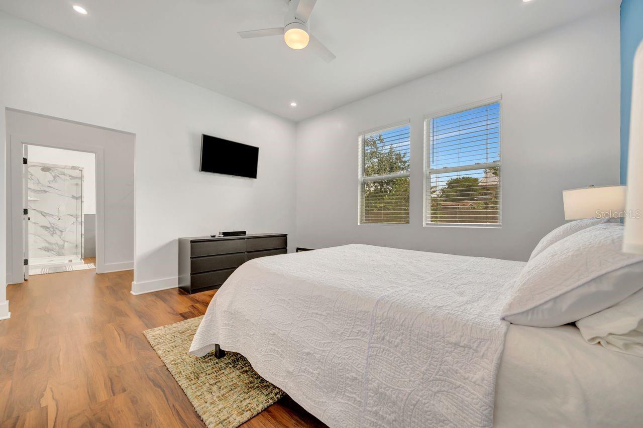 Bedroom 2 with ensuite bath