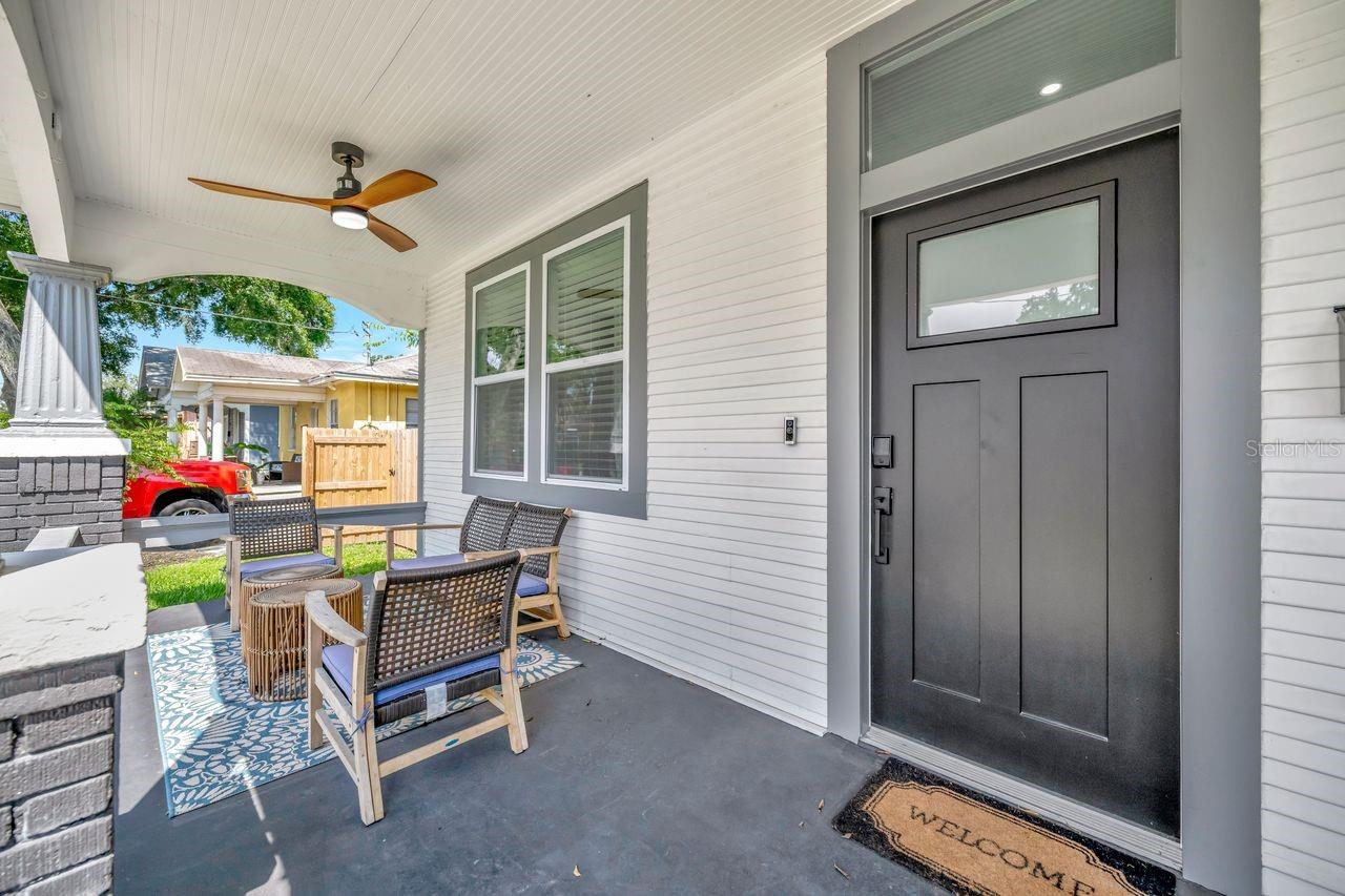 Front porch area for just chilling