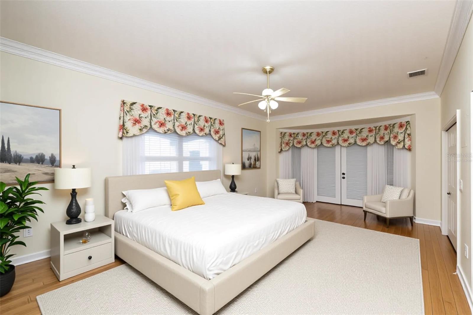 Main Bedroom Virtually Staged