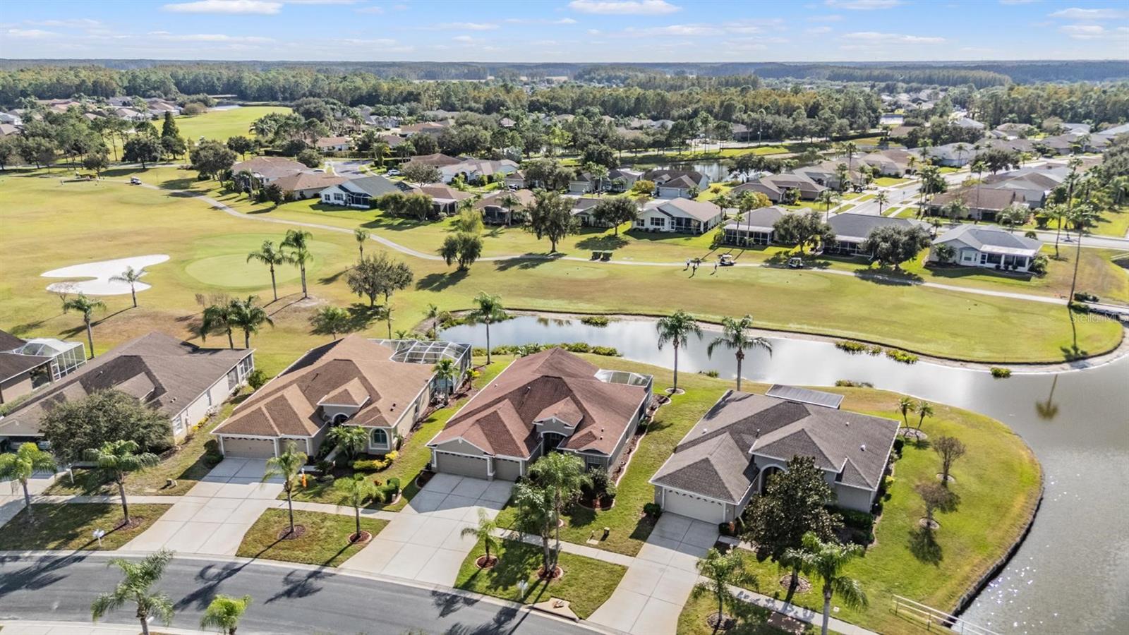 Golf, water and bunker views!