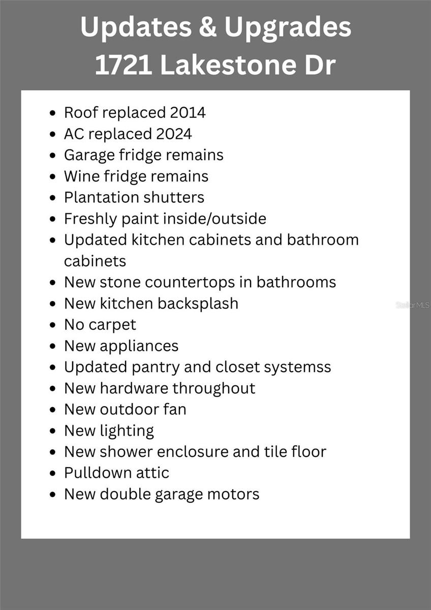 Updates and upgrades