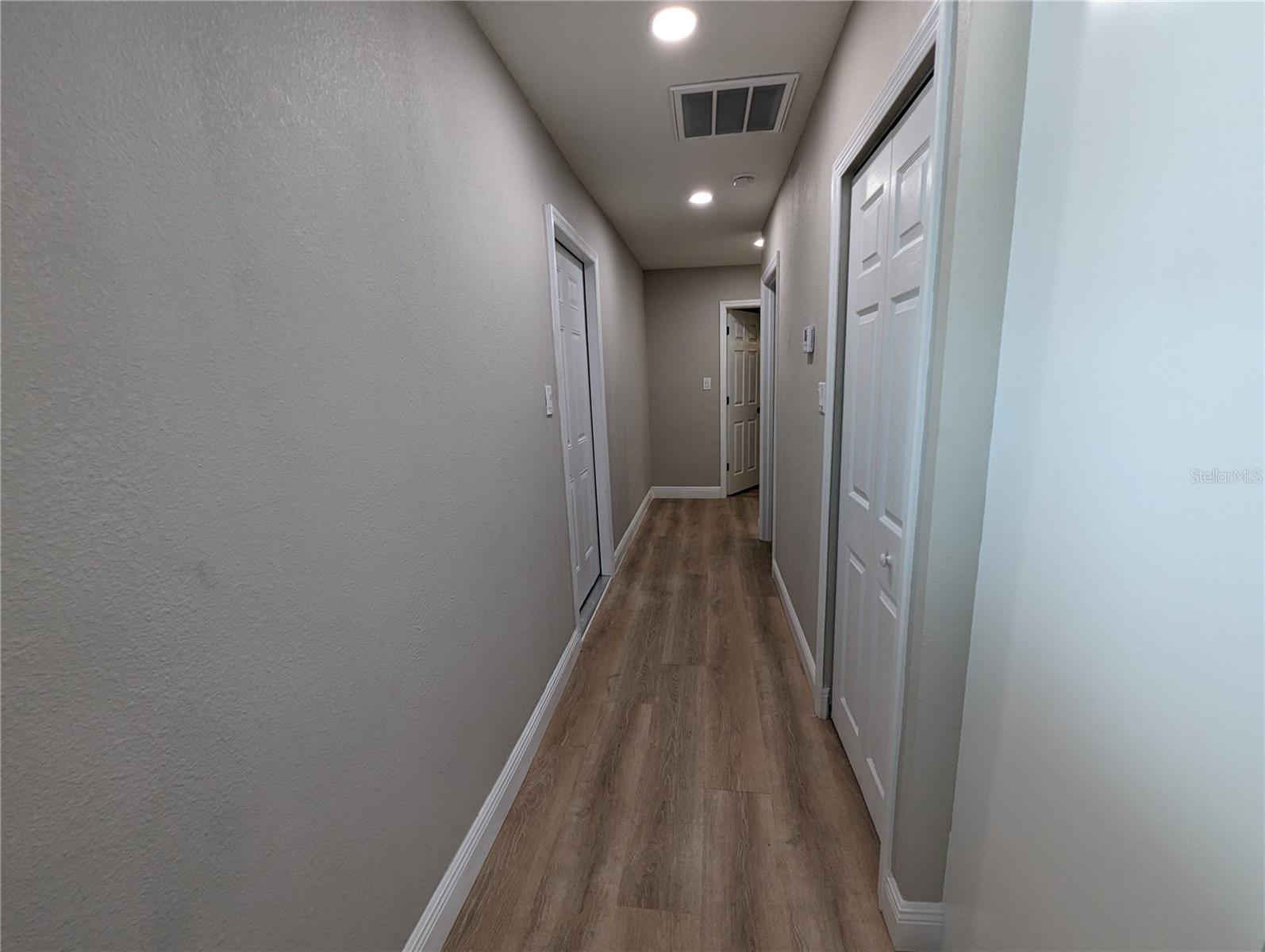 Hallway To Bedrooms and Bathroom