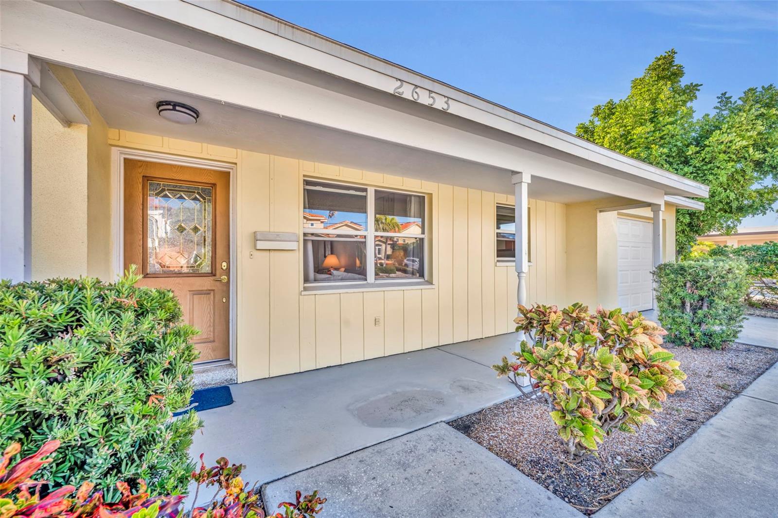 Enjoy morning coffee or evening wine on the front porch while watching the beautiful sunset