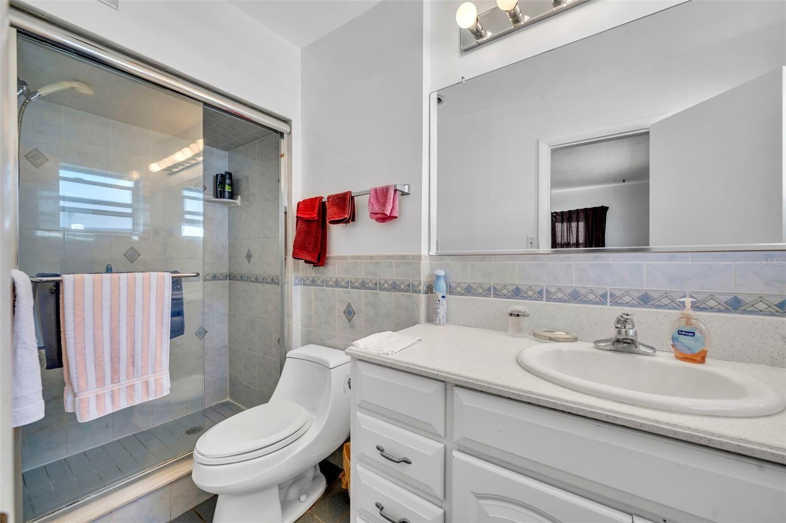 Primary Bathroom with shower