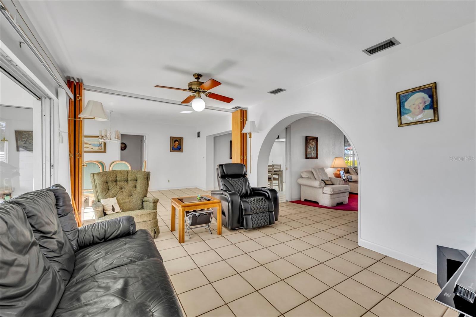 Family Room can also be converted back to the dining room