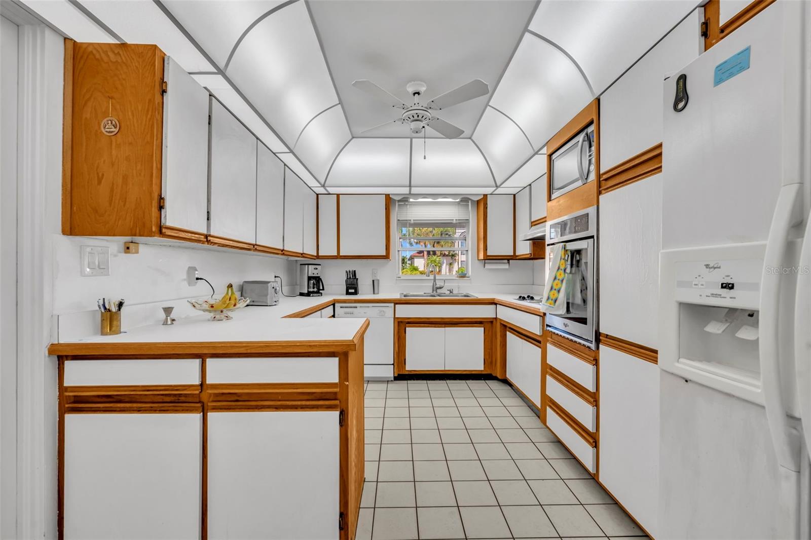 Enjoy beautiful sunsets from the kitchen window