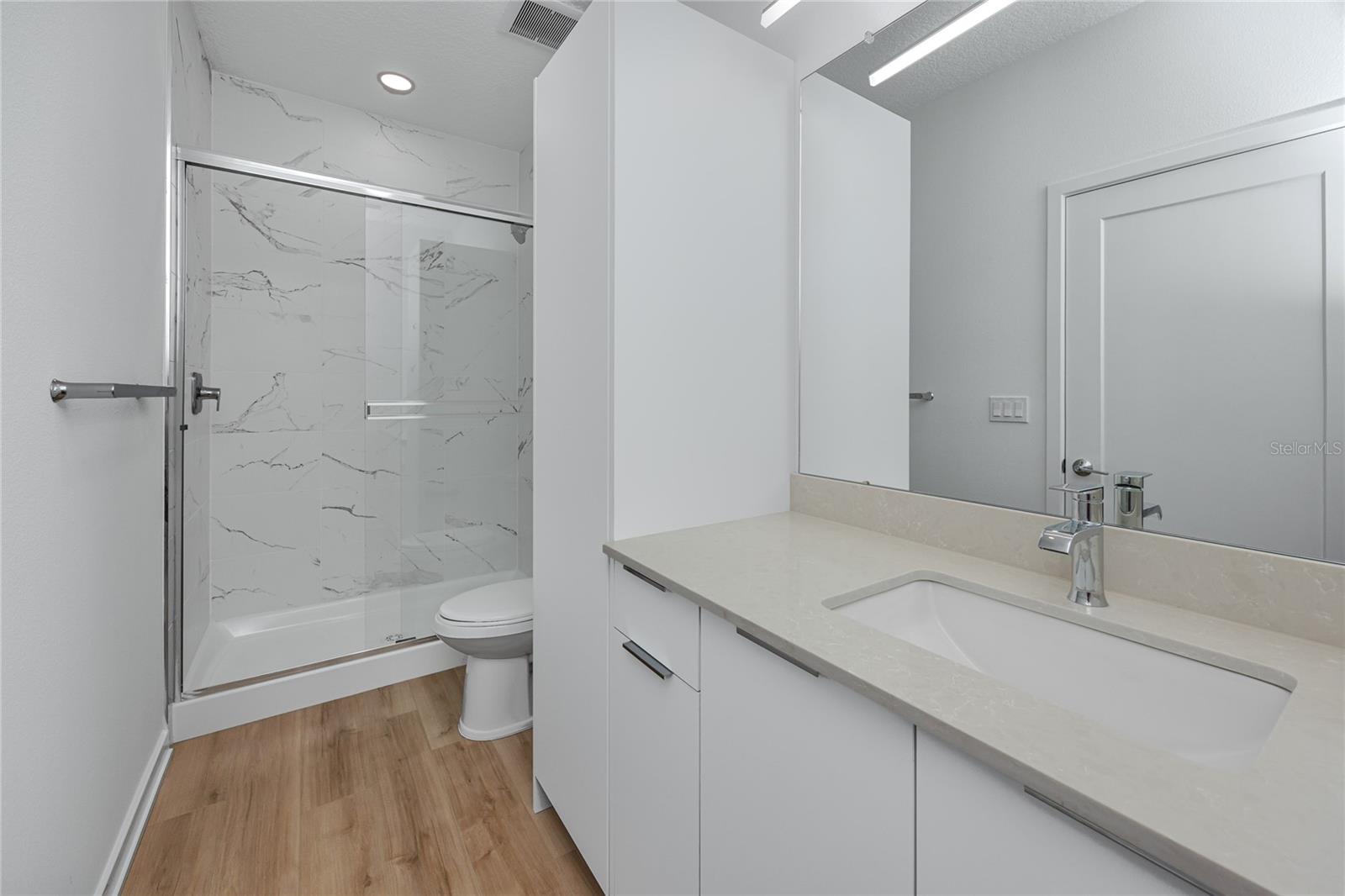 Second bathroom upstairs