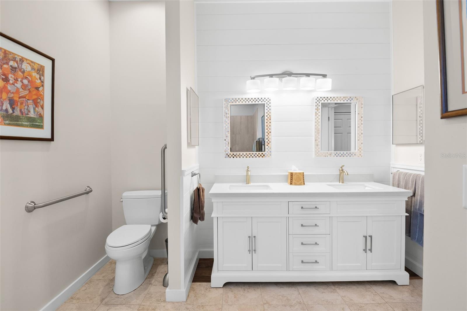 Primary Bath dual sinks