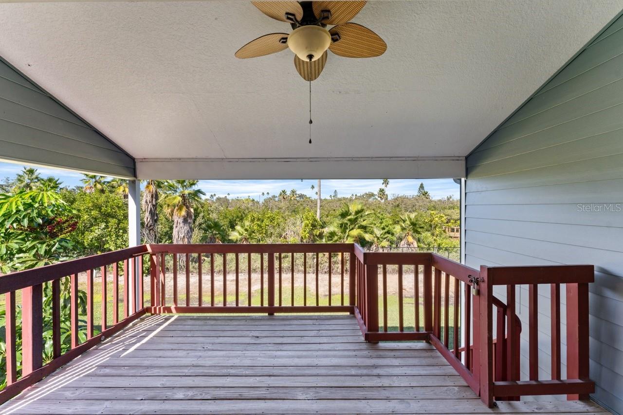 Large Covered Deck