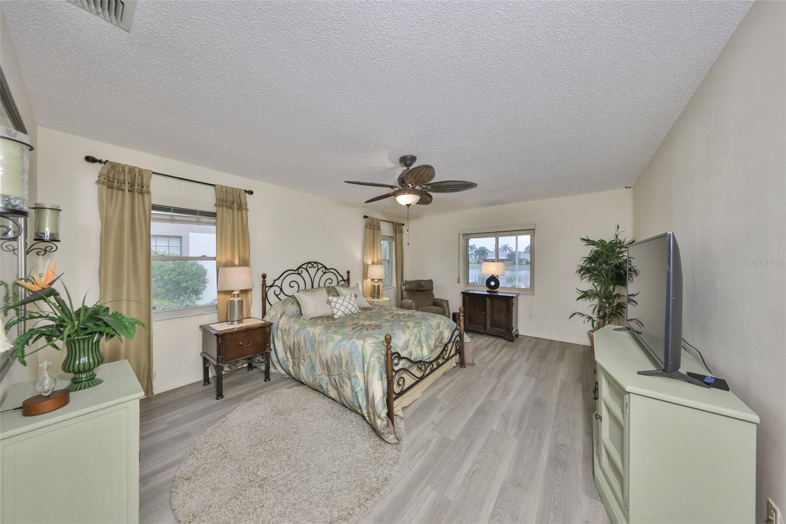 Oversized Primary Bedroom w/LVT