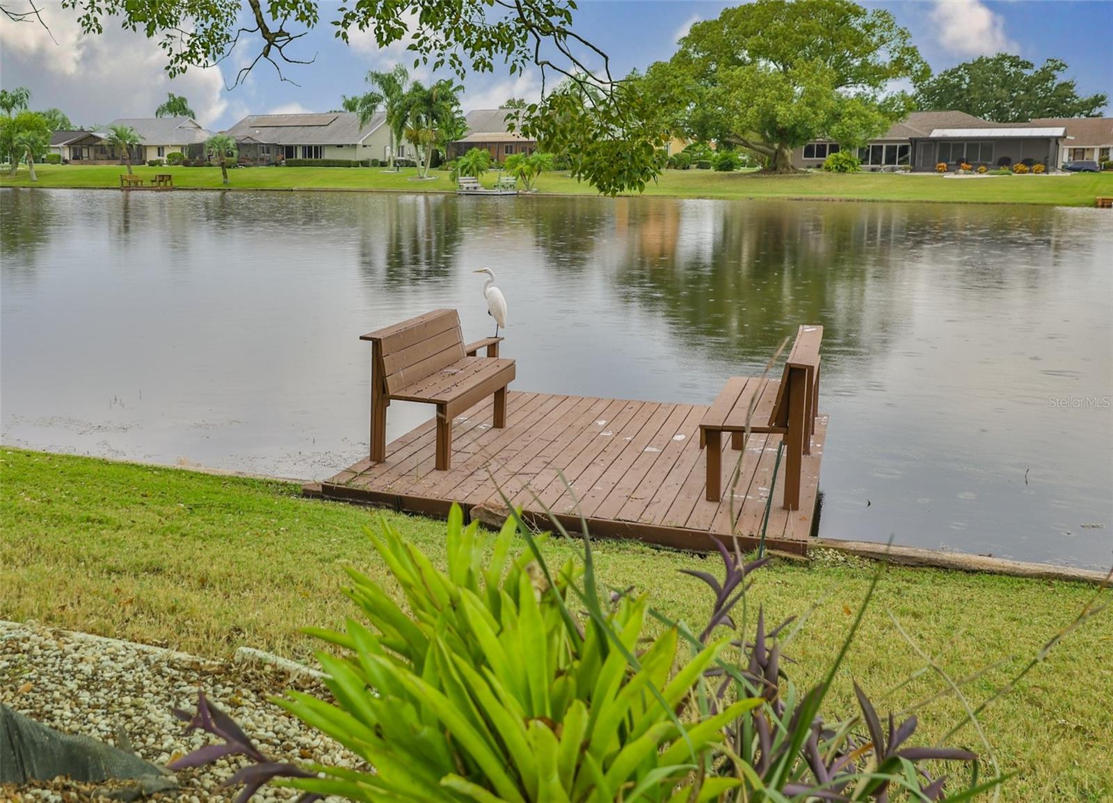 Dock & Lovely Caloosa Lake Perfect for Watching the Wildlife