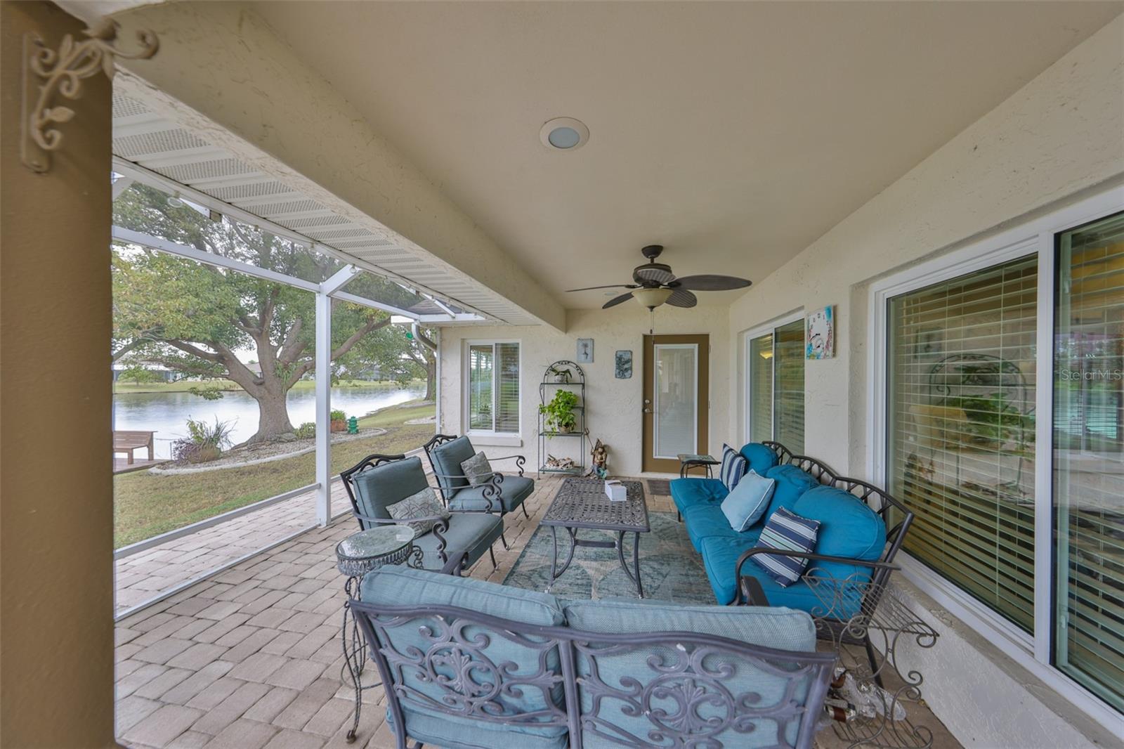 Covered Lanai Area. Excellent for Entertaining Family & Friends