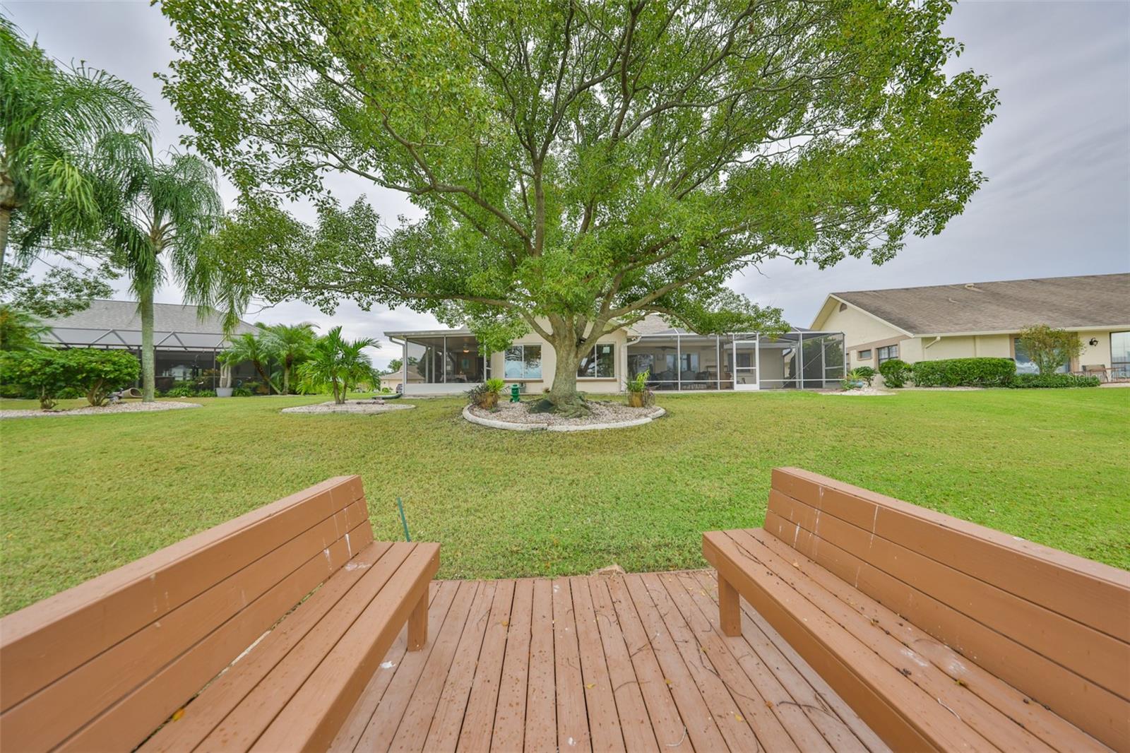 Golf Cart Parking PadRear Of Home