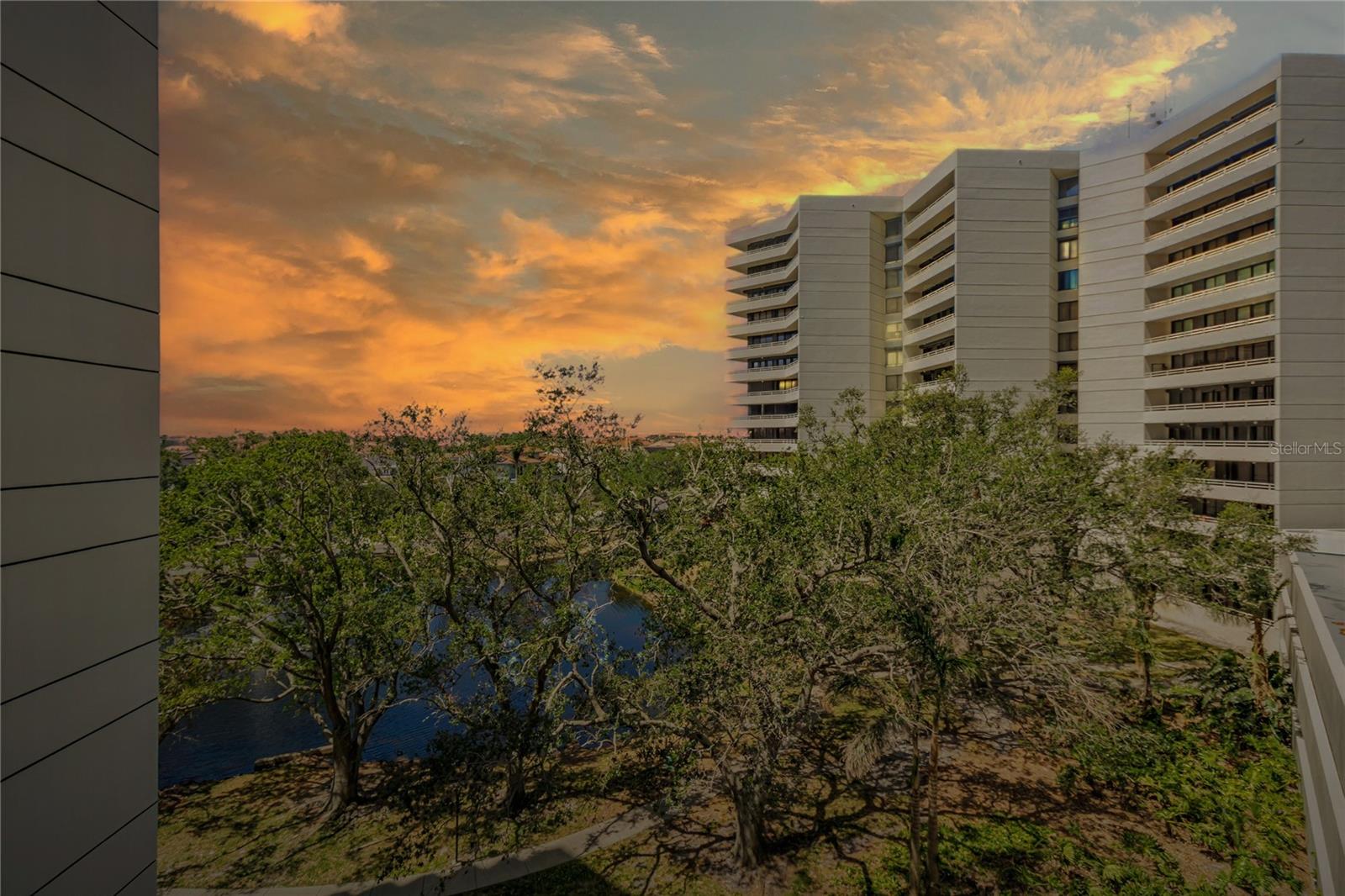 twilight from balcony