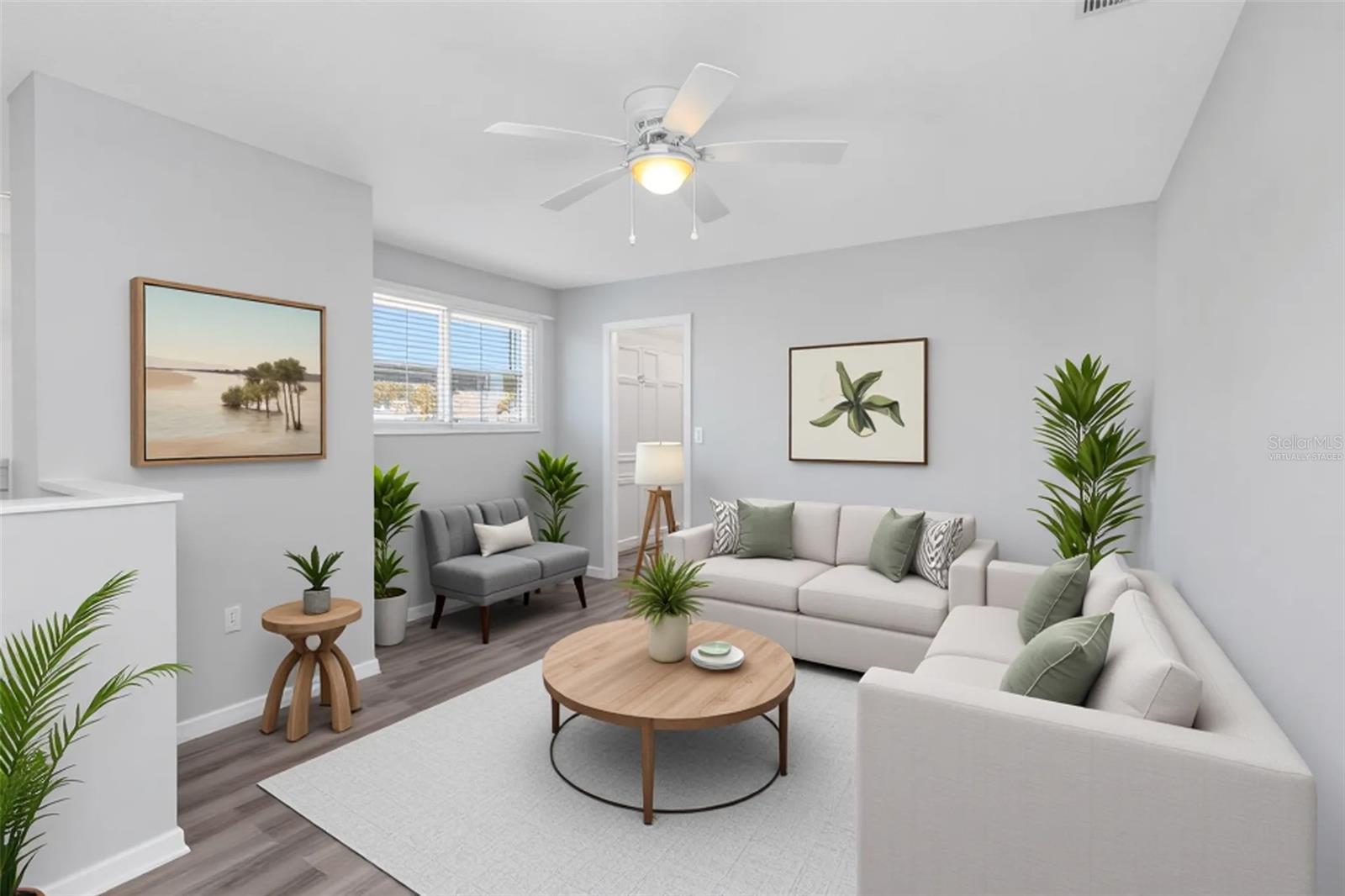 Virtually Staged Bonus Room/Family Room/Office