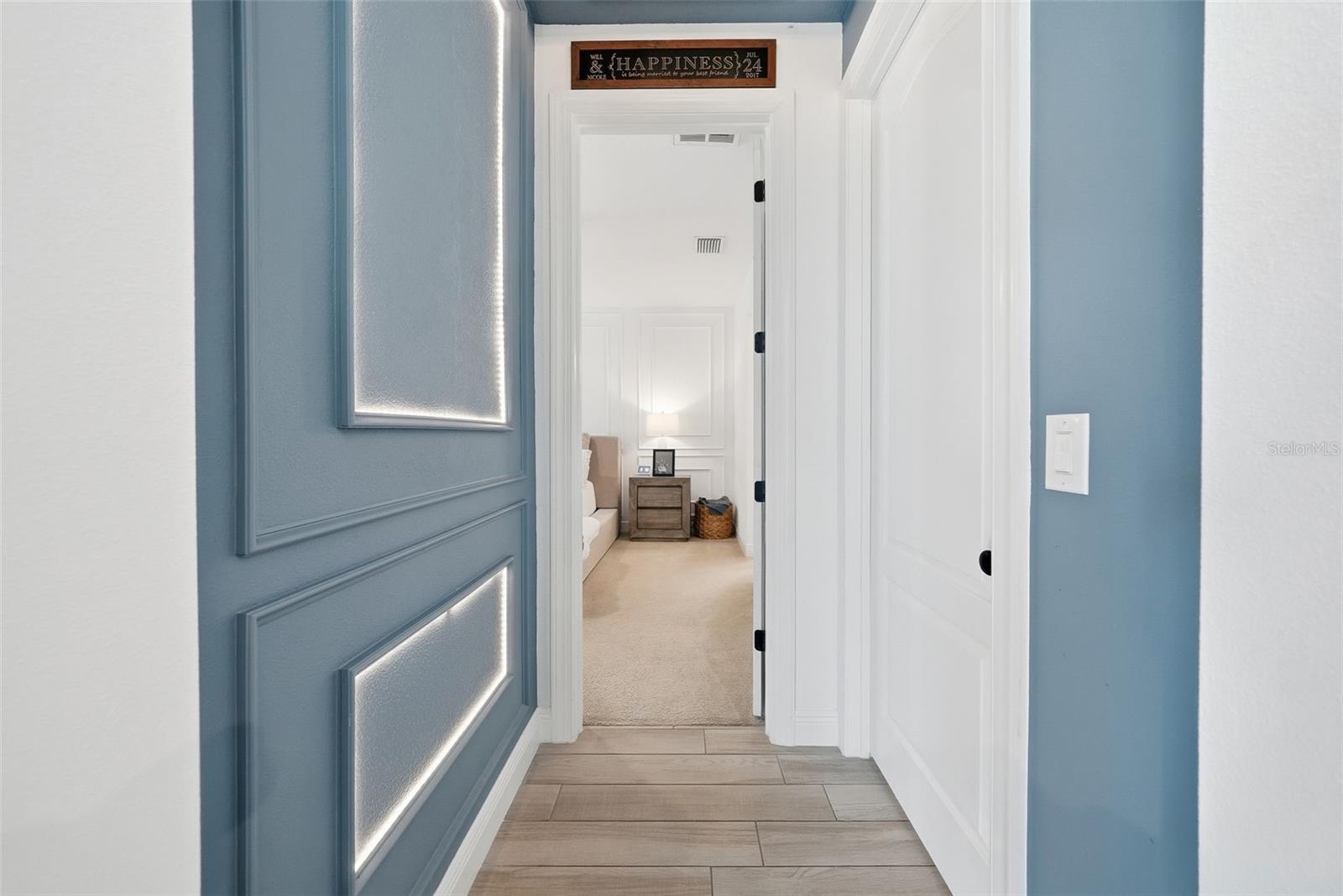 Hall to Primary Bedroom