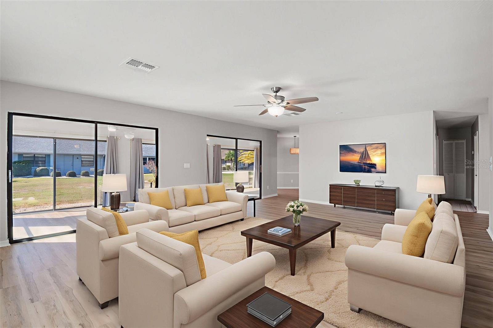 Virtually Staged - Living Room