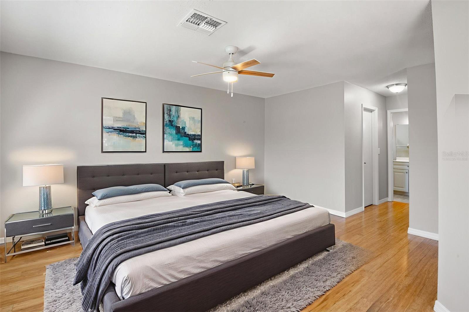 Virtually Staged - Primary Bedroom