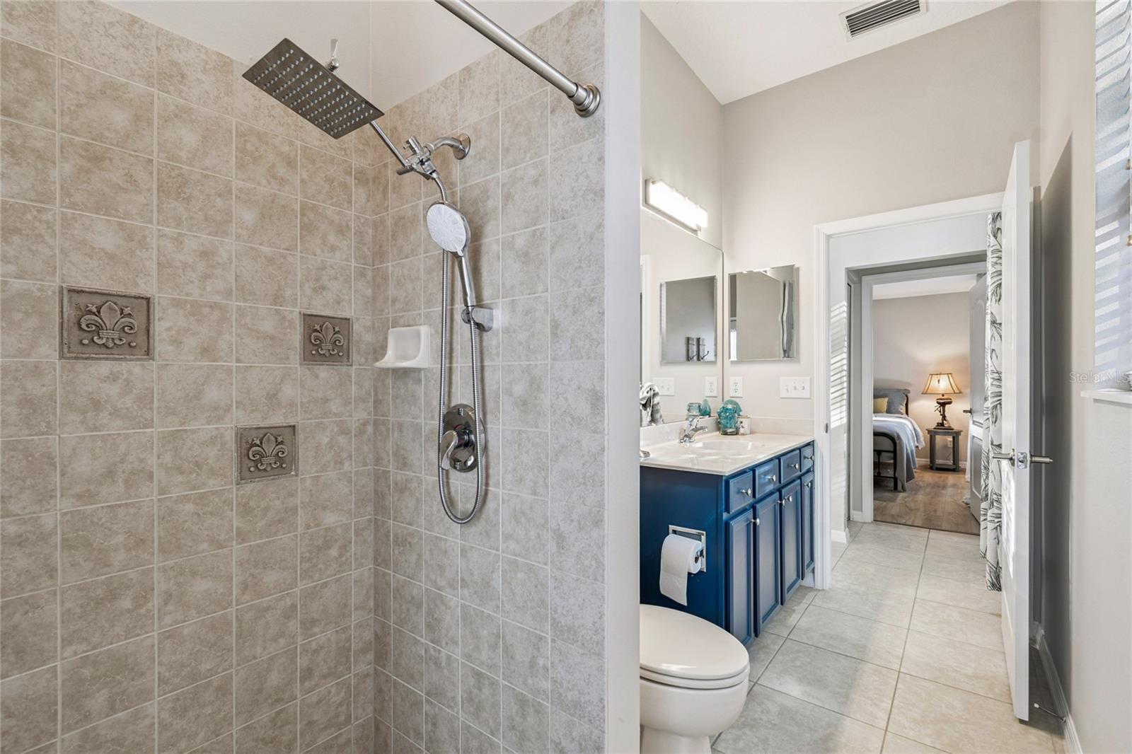 Third/Pool bathroom adjacent to fourth bedroom