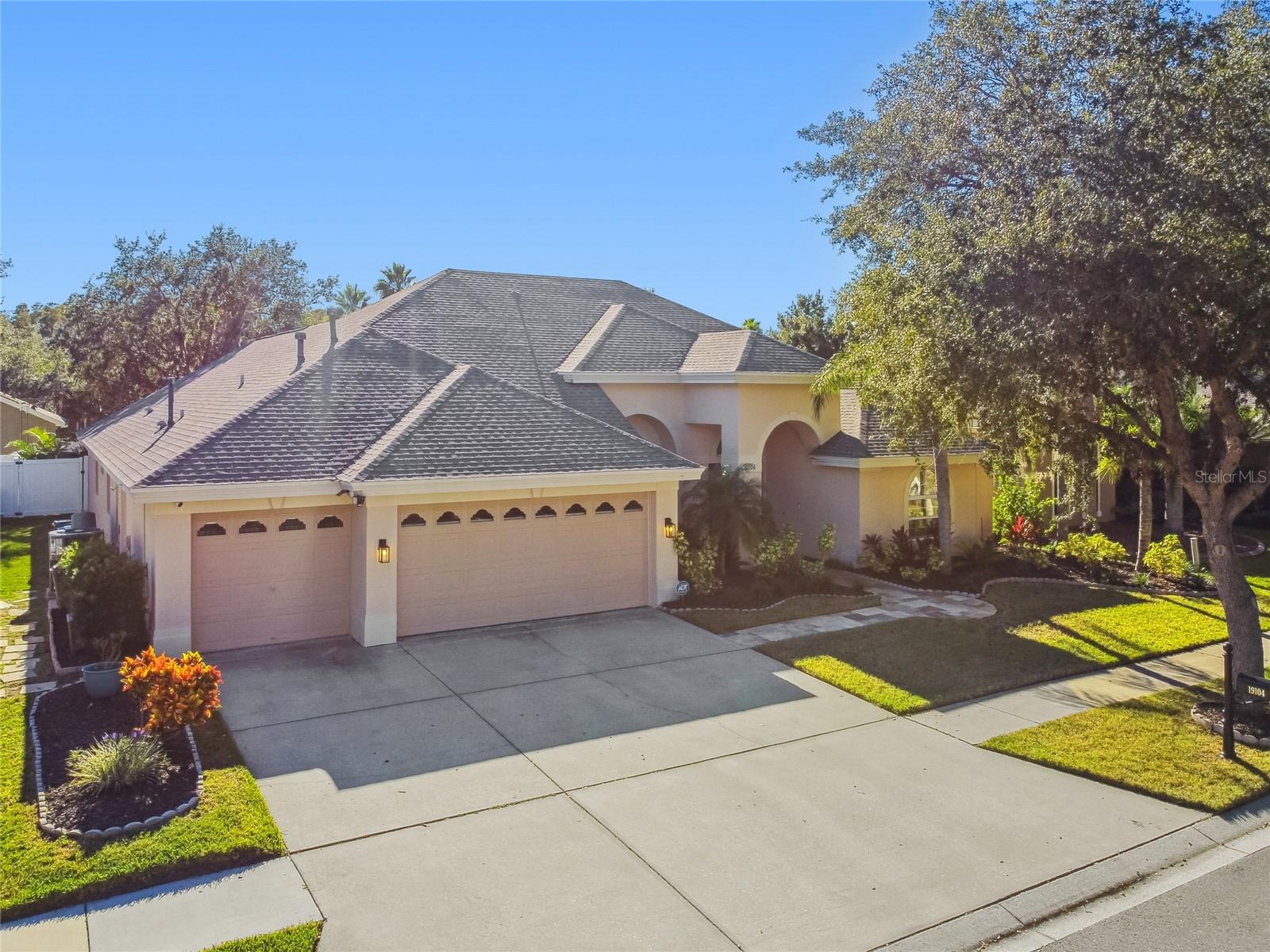 Aerial view of front elevation