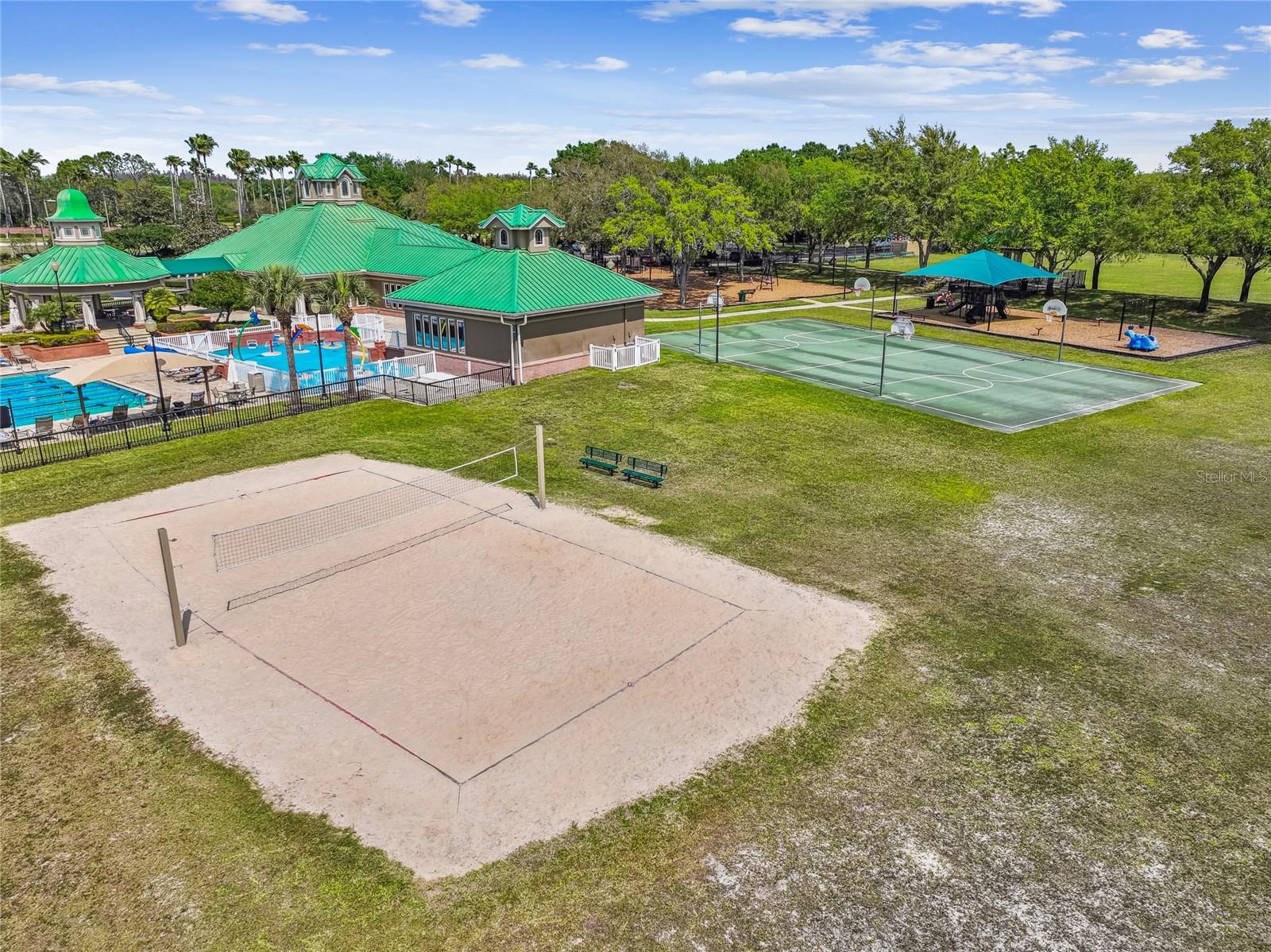 West Meadows Club Amenities -- Volleyball courts