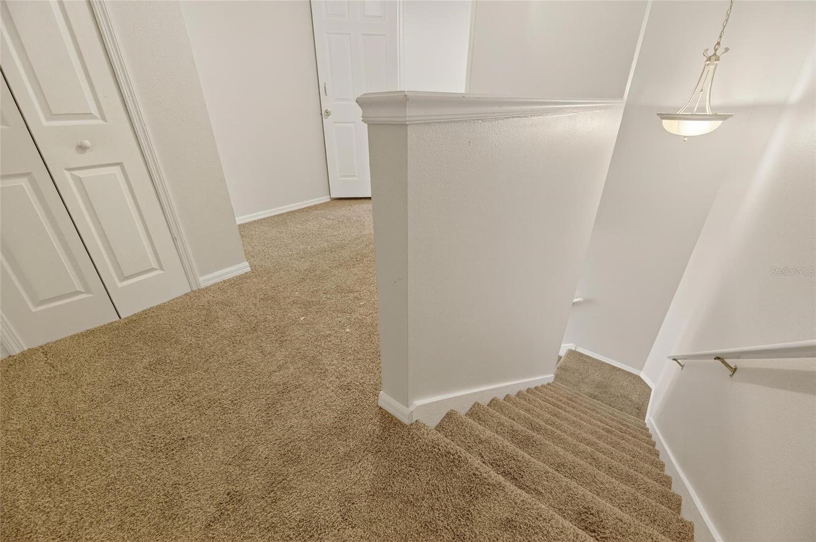 On the second floor, this is the loft area