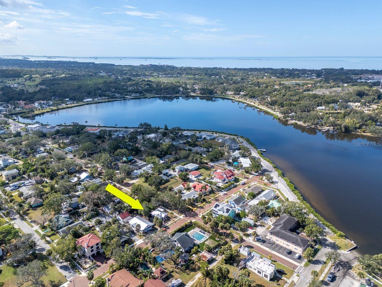 Look, I can see my house!