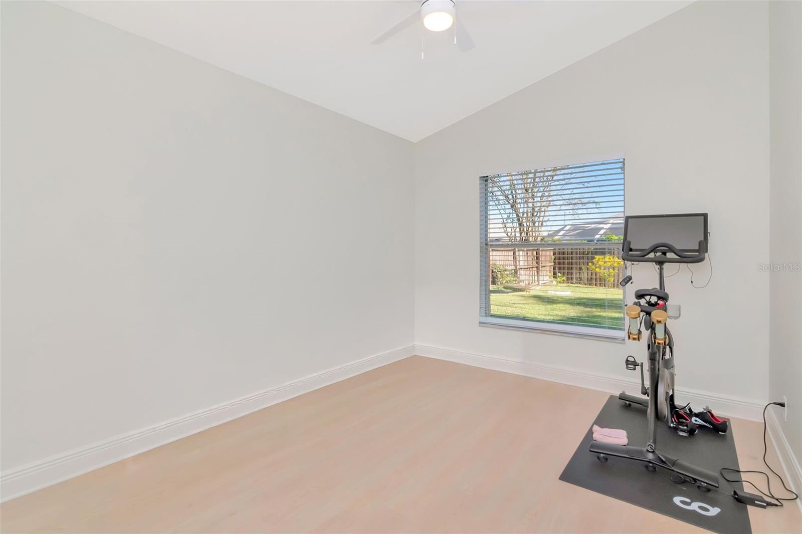 3rd bedroom big enough for a work out room