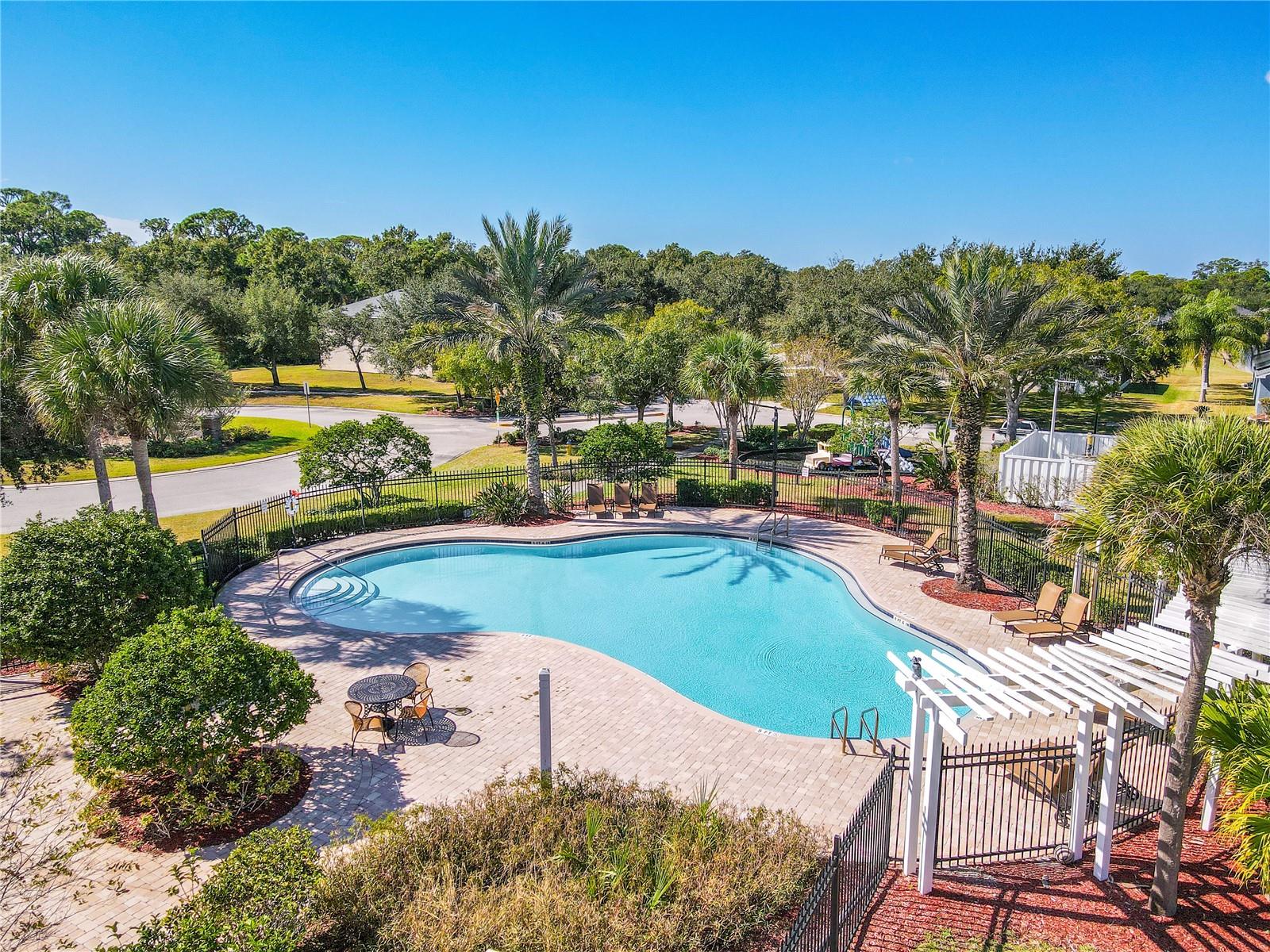 Sunny fun filled days and be shared with family and friends at the community pool offering a balanced setting for exercise, and relaxation.