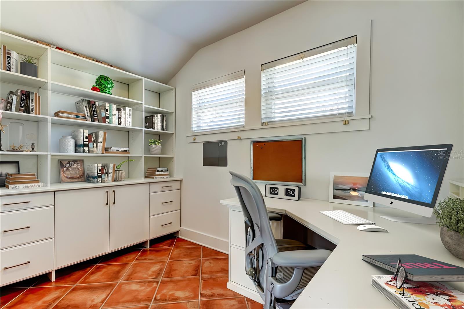 This photo is virtually staged