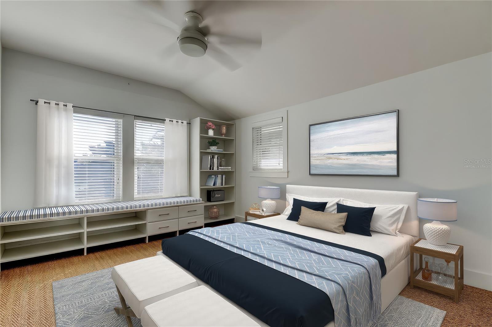 This photo is virtually staged