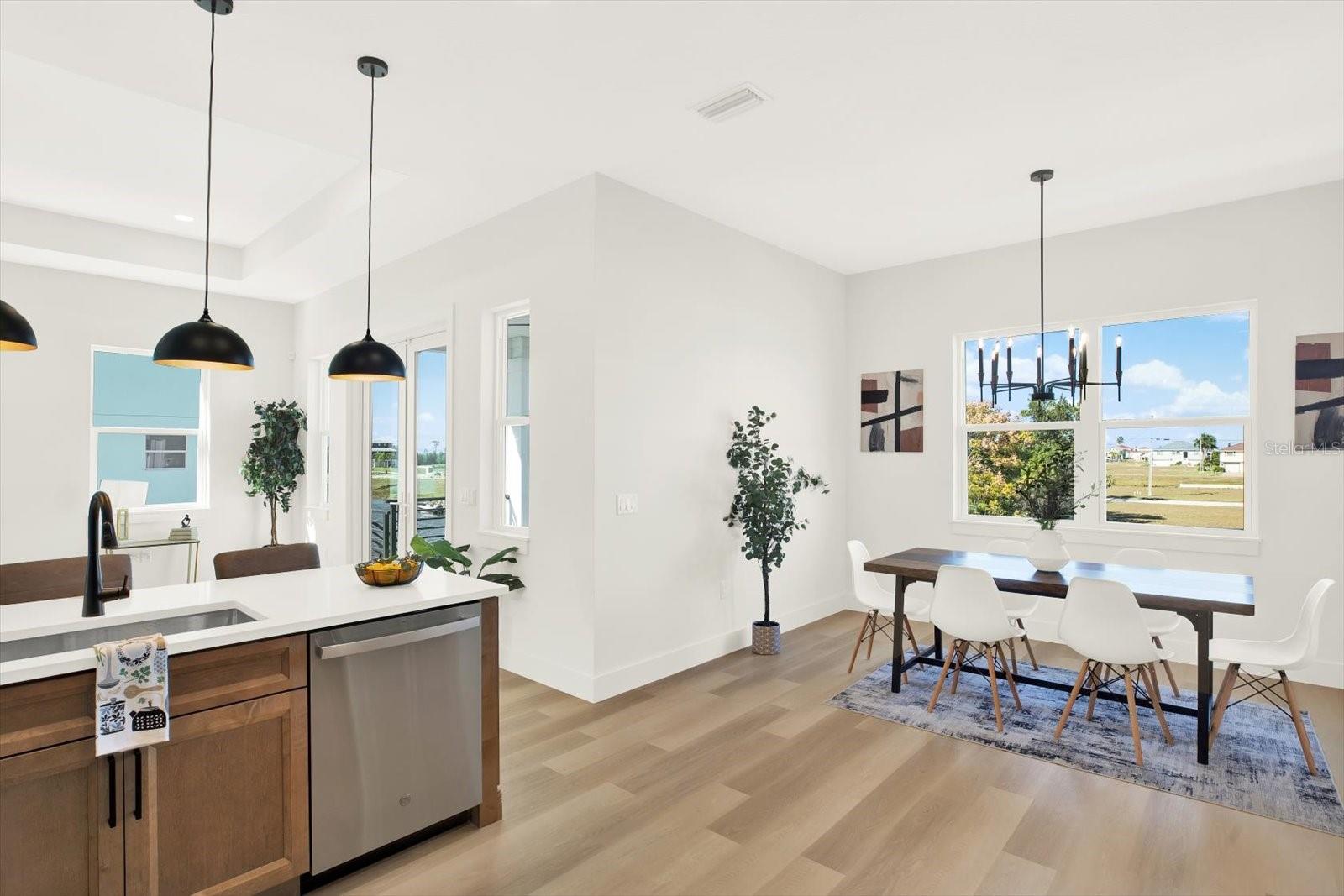 Kitchen to Dining Room