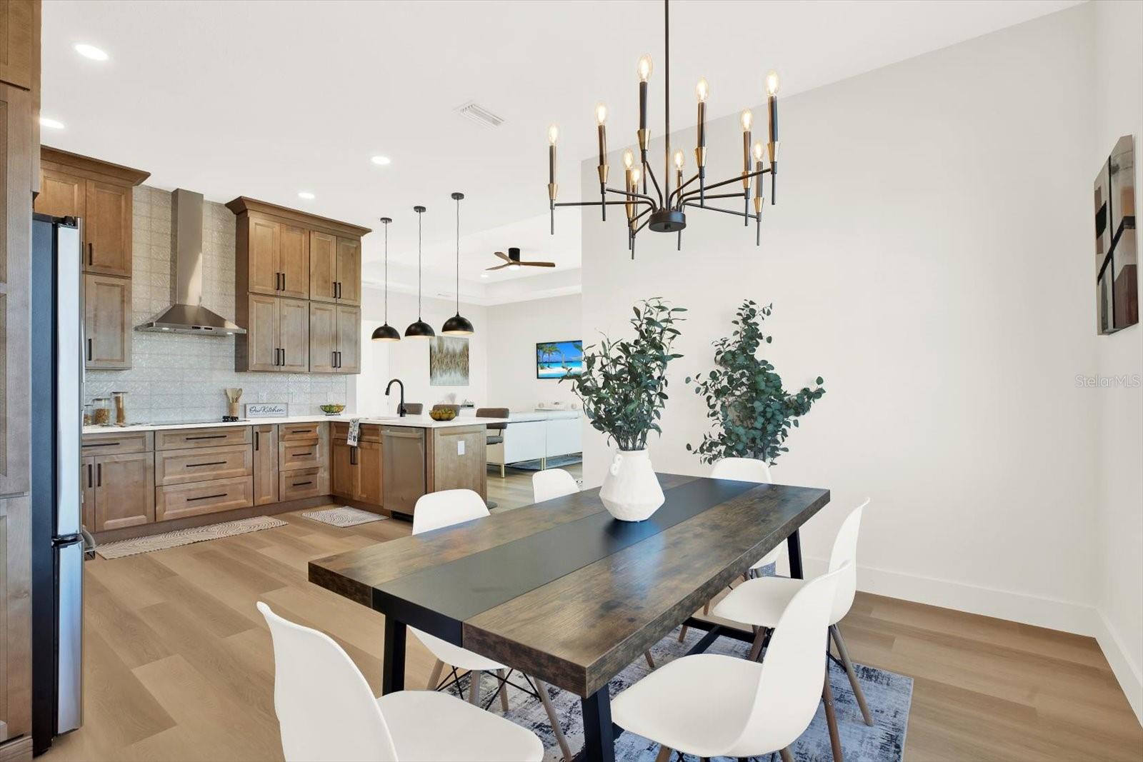 Dining Room overlooking Kitchen