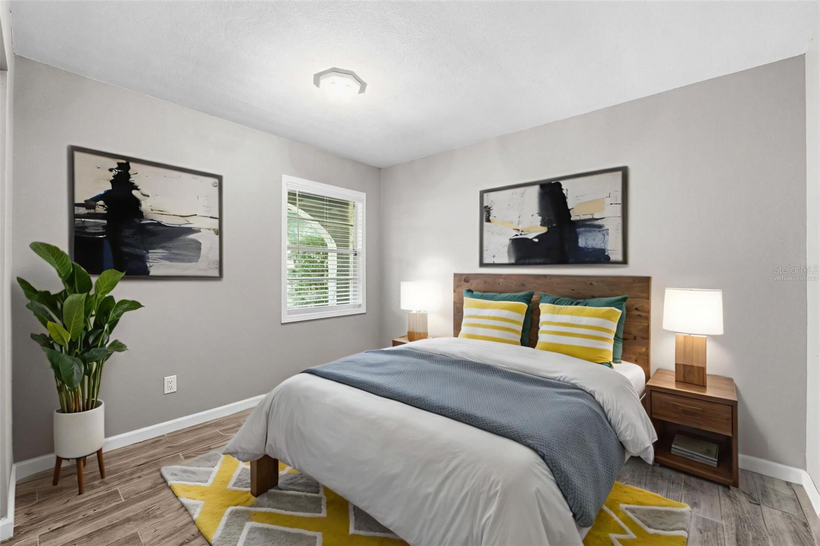 virtually staged bed  2