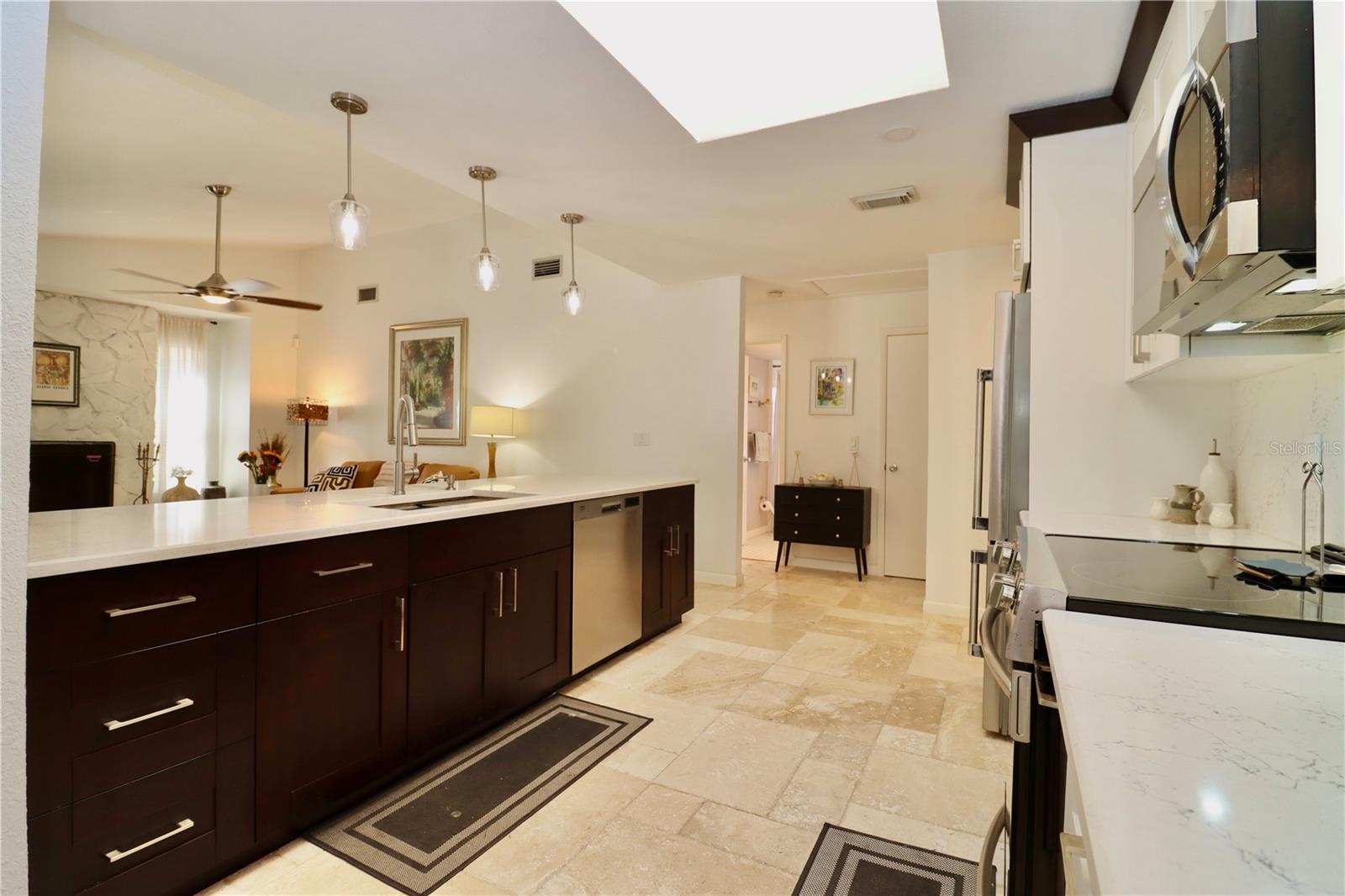 Kitchen with Skylight