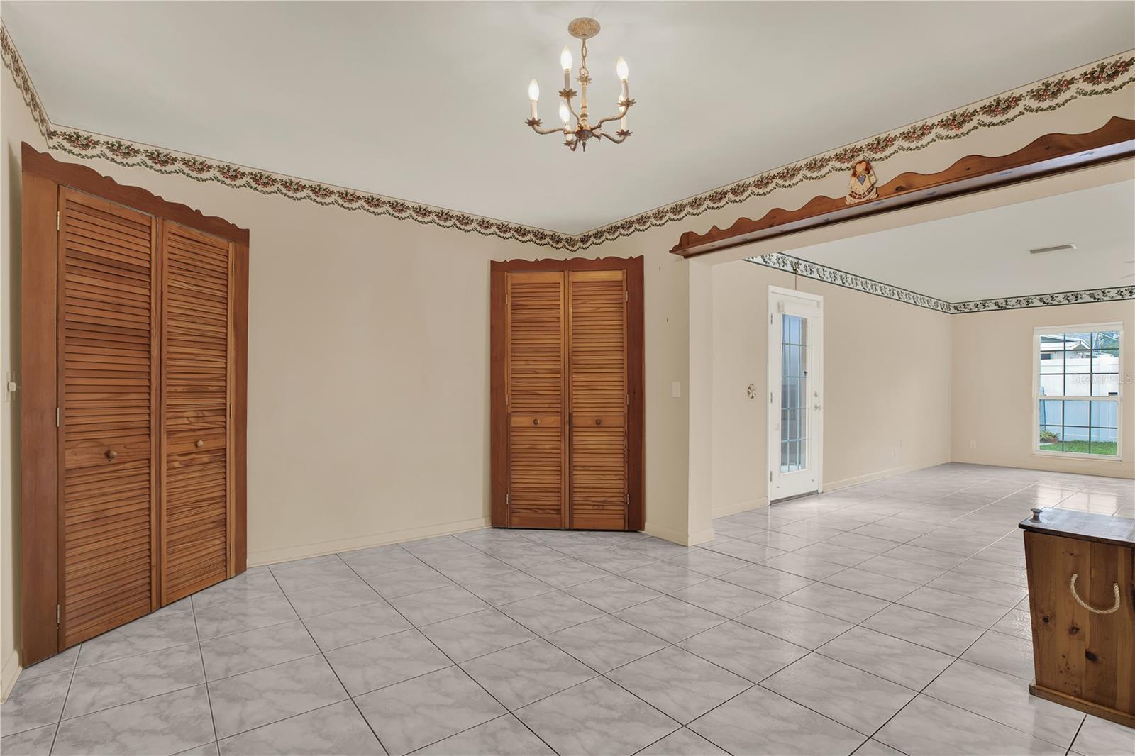 The casual dining space connects the kitchen and family room, perfect for everyday meals.