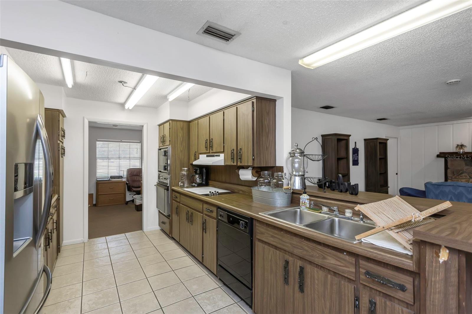Kitchen view toward the dining room