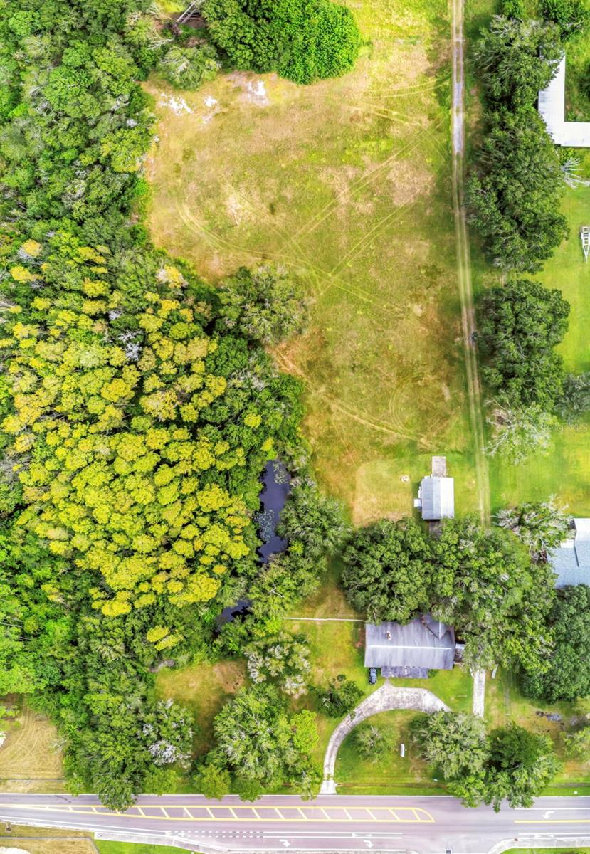 Aerial of Lakeshore Property